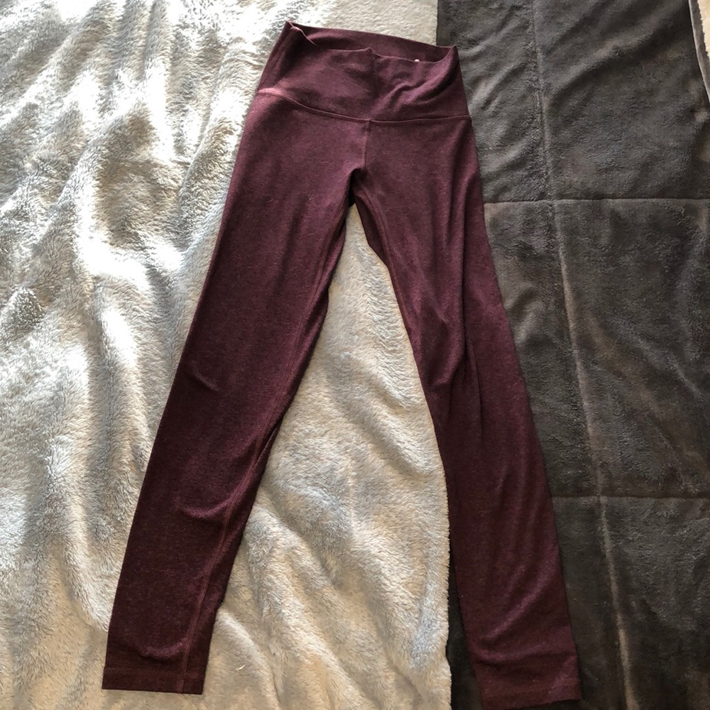 Maroon Aerie leggings
